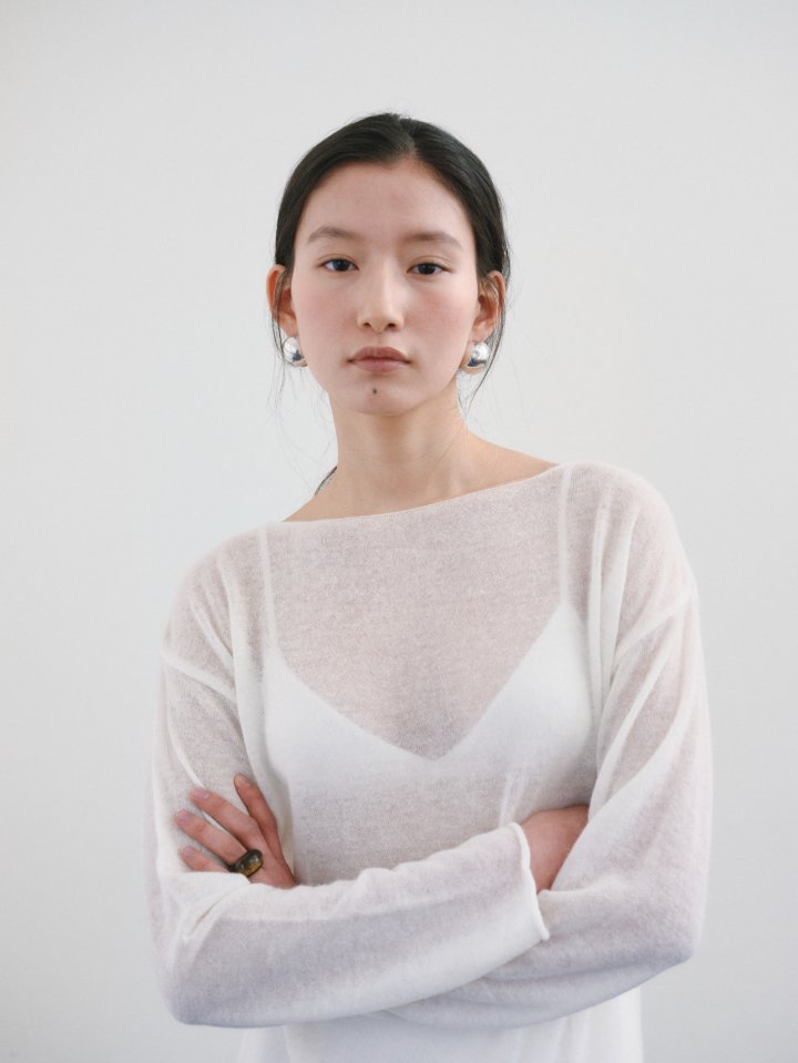 Roomk - Korean Women Fashion - #romanticstyle - Natural Knit Pullover - 4