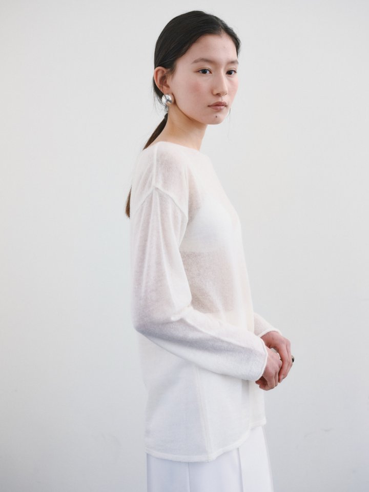 Roomk - Korean Women Fashion - #thatsdarling - Natural Knit Pullover - 5