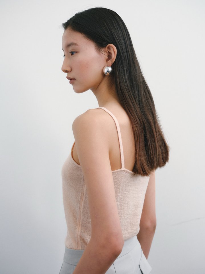 Roomk - Korean Women Fashion - #thelittlethings - Slip Sleeveless Knit Top - 10