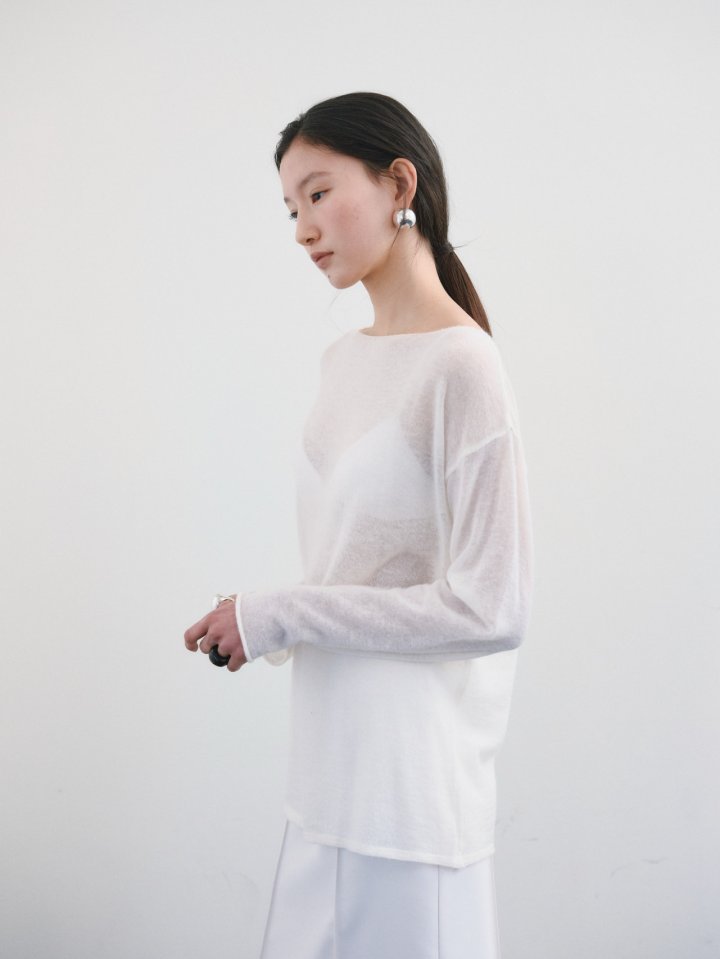 Roomk - Korean Women Fashion - #thelittlethings - Natural Knit Pullover - 6