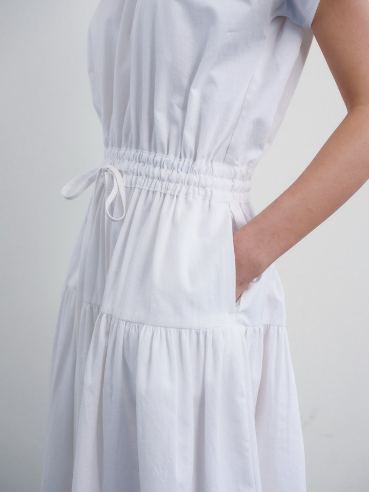 Roomk - Korean Women Fashion - #thatsdarling - Cotton One-piece - 4