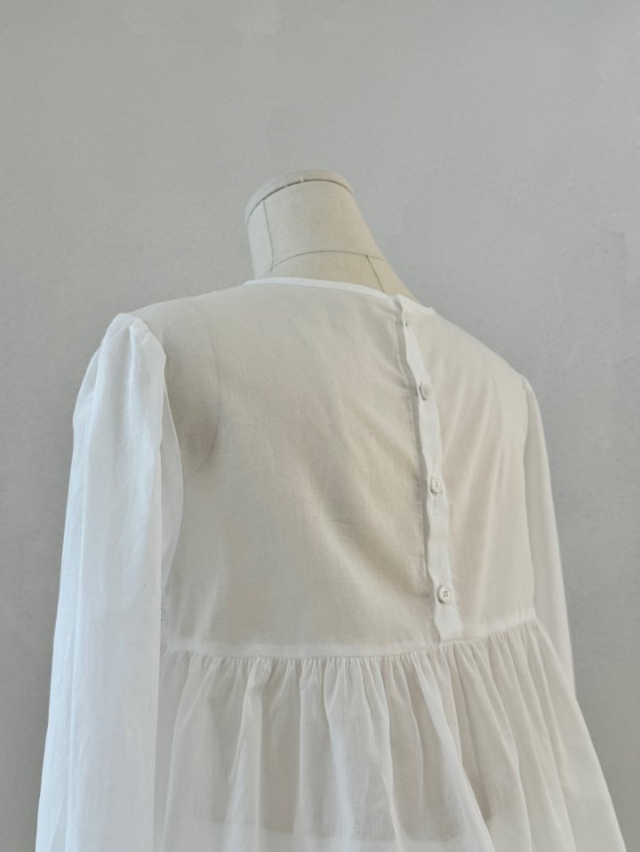 Roomk - Korean Women Fashion - #vintageinspired - Fleur Blouse - 4