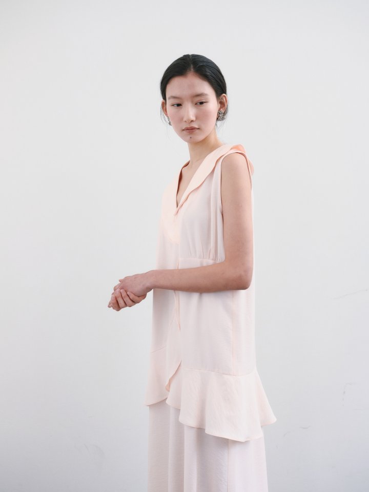 Roomk - Korean Women Fashion - #womensfashion - Ruffle One-piece - 8