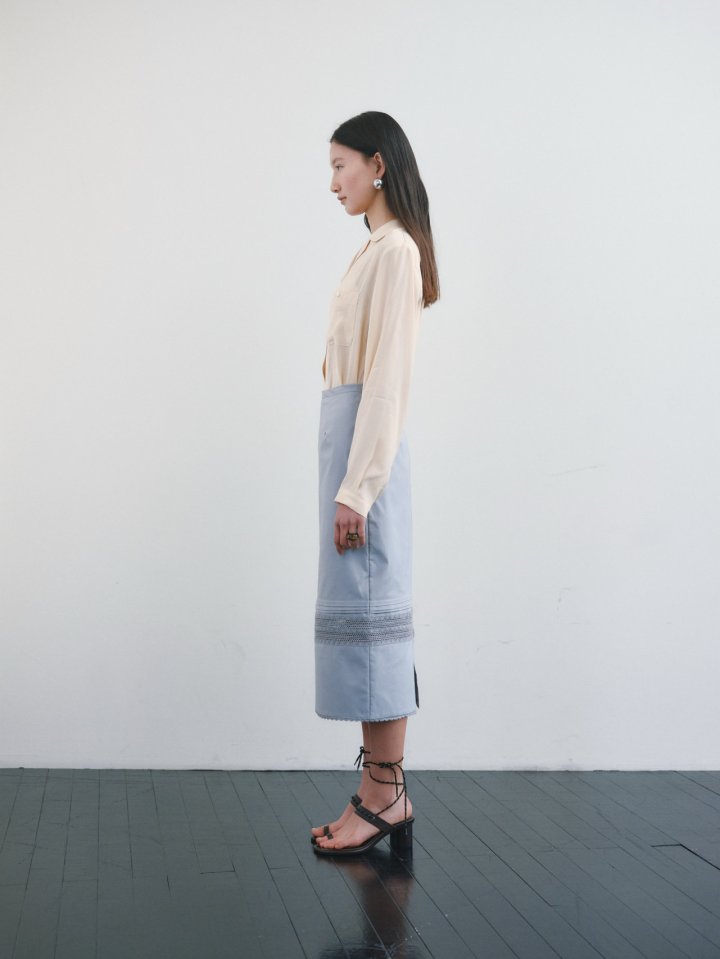 Roomk - Korean Women Fashion - #womensfashion - Pintuck Skirt - 2
