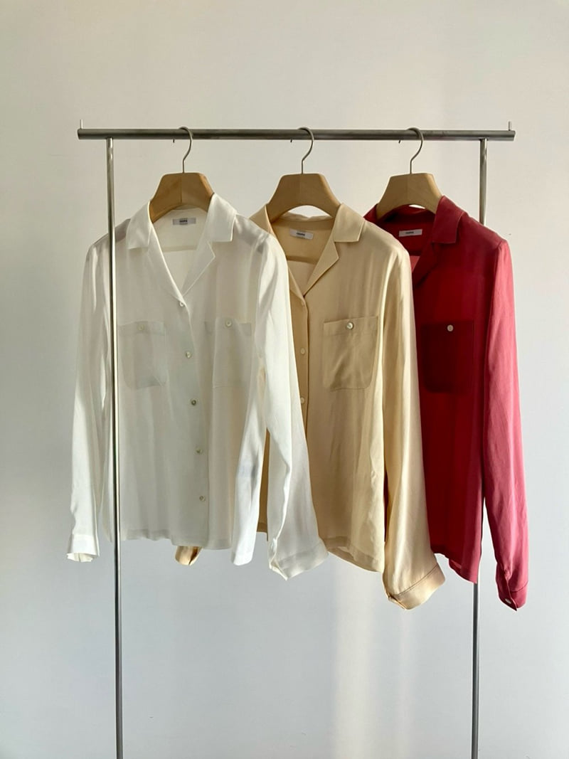 Roomk - Korean Women Fashion - #womensfashion - Silket Blouse - 11