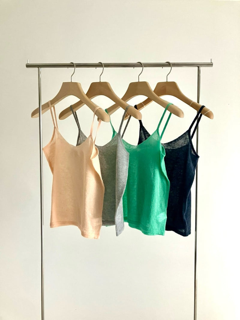 Roomk - Korean Women Fashion - #womensfashion - Slip Sleeveless Knit Top - 12