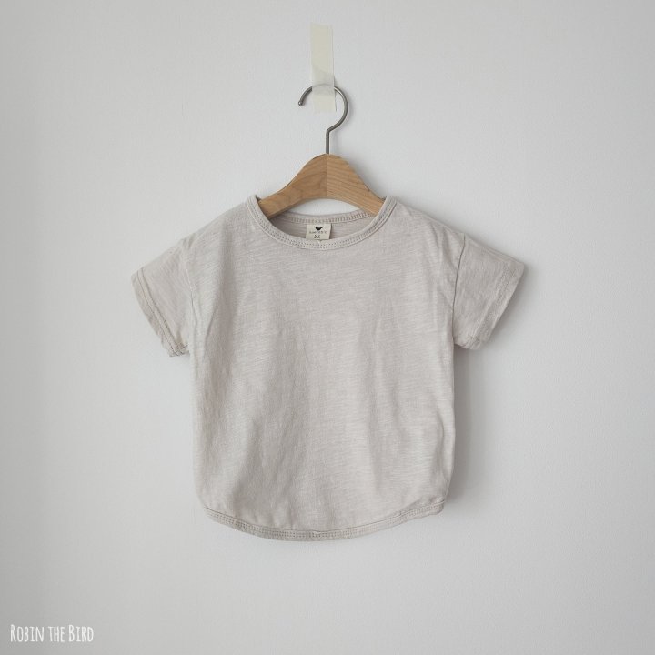 Saerobin - Korean Baby Fashion - #babyboutiqueclothing - Short Sleeved Slub Tee - 3