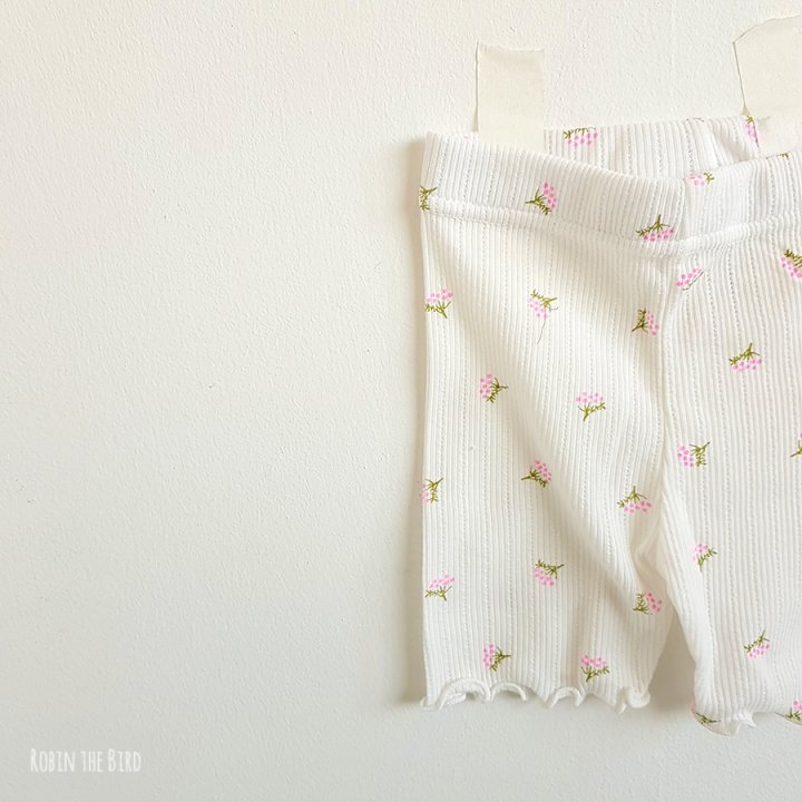 Saerobin - Korean Baby Fashion - #babyclothing - Berry Flower Short Sleeved Easywear - 6