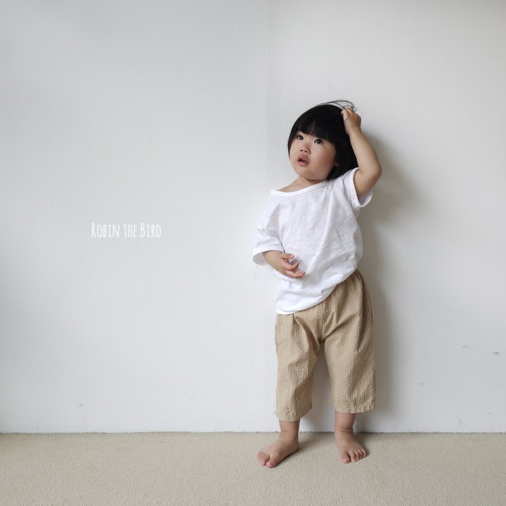 Saerobin - Korean Baby Fashion - #babygirlfashion - Short Sleeved Slub Tee - 7