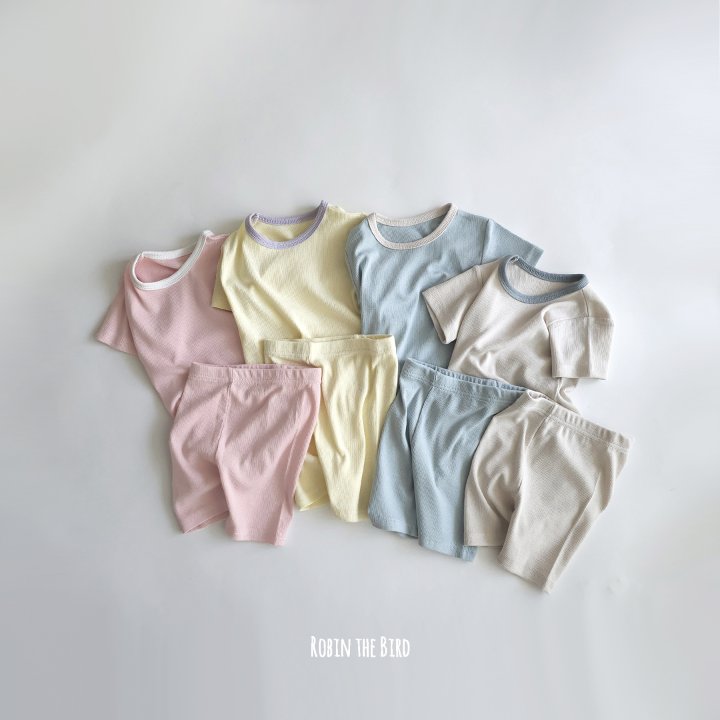 Saerobin - Korean Baby Fashion - #babylifestyle - Modal Ribbed Short Sleeved Easywear - 12