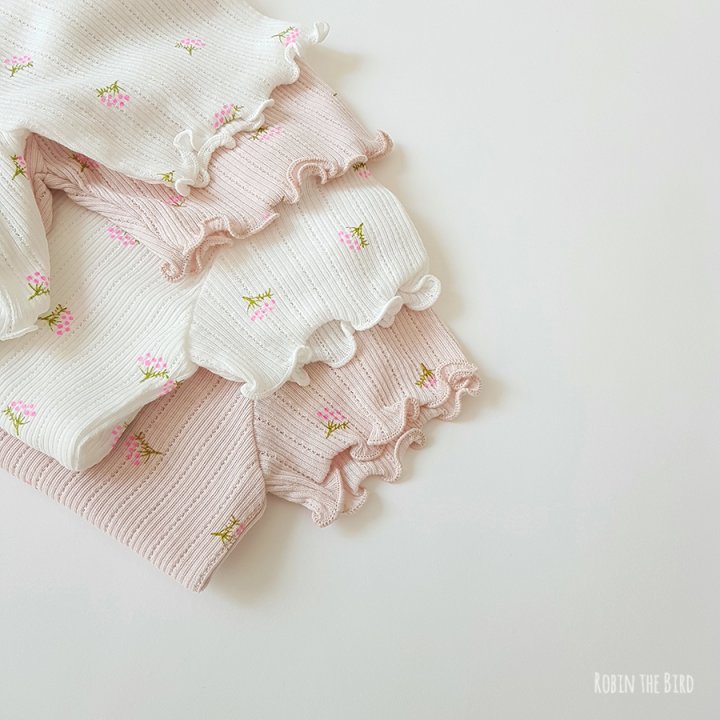 Saerobin - Korean Baby Fashion - #babylifestyle - Berry Flower Short Sleeved Easywear - 10