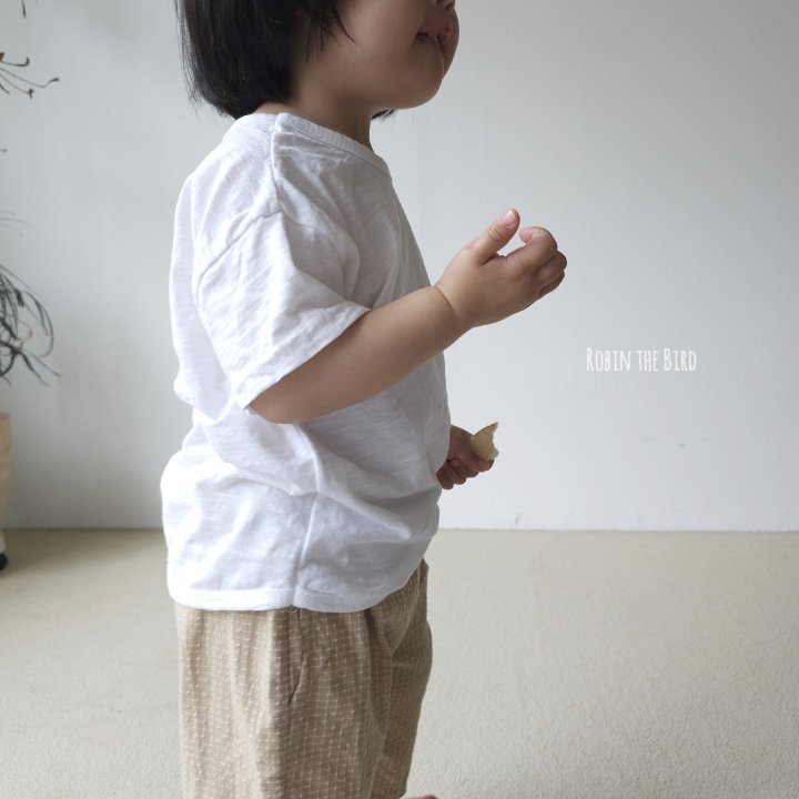 Saerobin - Korean Baby Fashion - #babylifestyle - Short Sleeved Slub Tee - 8