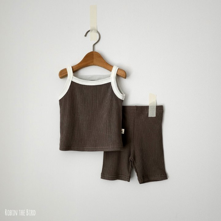 Saerobin - Korean Baby Fashion - #babyoutfit - Modal Sleeveless Easywear - 3