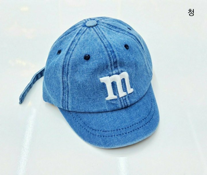 Shinseage Kids - Korean Children Fashion - #childofig - M Embroidery Ball Cap - 4