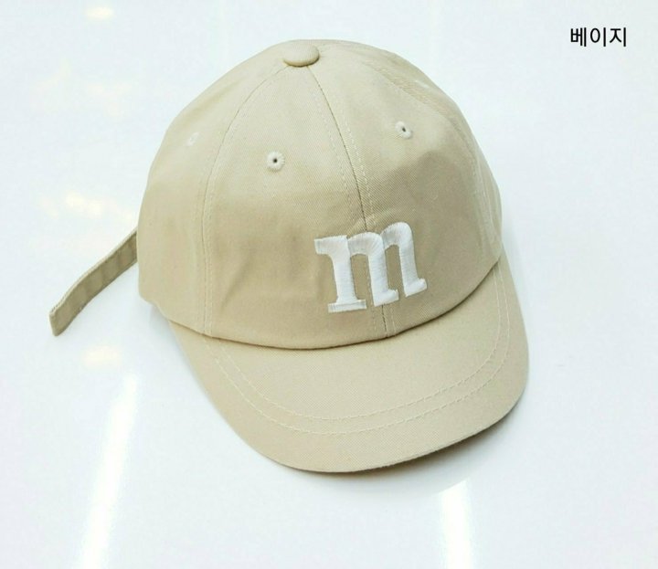 Shinseage Kids - Korean Children Fashion - #designkidswear - M Embroidery Ball Cap - 5