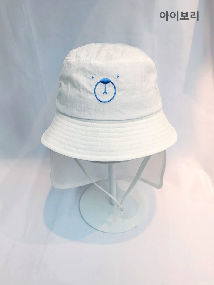 Shinseage Kids - Korean Children Fashion - #kidsstore - Bear Flap Bucket Hat - 2