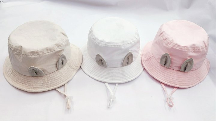 Shinseage Kids - Korean Children Fashion - #minifashionista - Rabbit Ear Bucket Hat