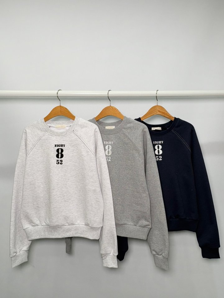Sienne - Korean Women Fashion - #momslook - Eight Raglan Sweatshirts - 2