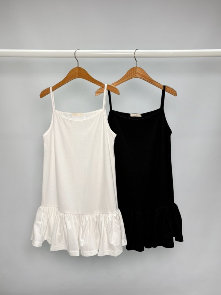 Sienne - Korean Women Fashion - #romanticstyle - Layered Frill One-piece
