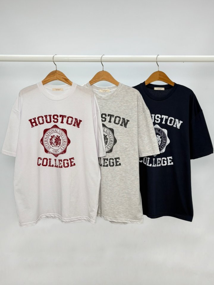 Sienne - Korean Women Fashion - #shopsmall - Houston Box Short Sleeve Tee - 2