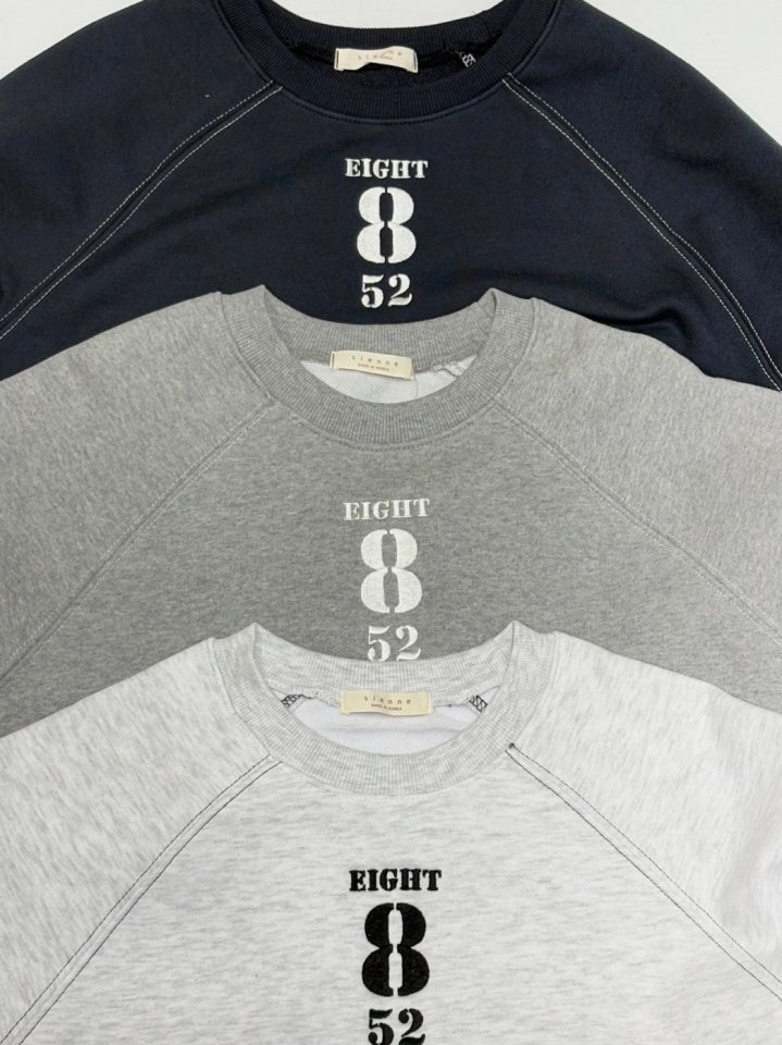 Sienne - Korean Women Fashion - #womensfashion - Eight Raglan Sweatshirts