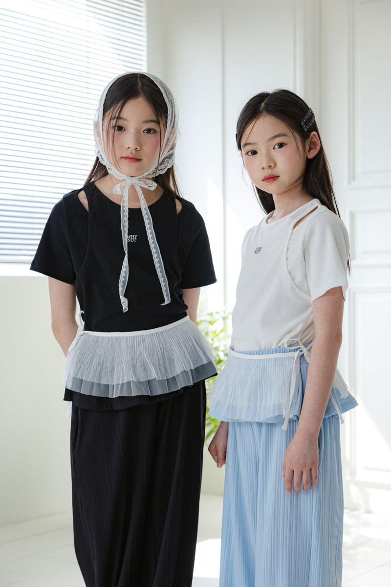 Sm2 - Korean Children Fashion - #Kfashion4kids - Layered Skirt - 8