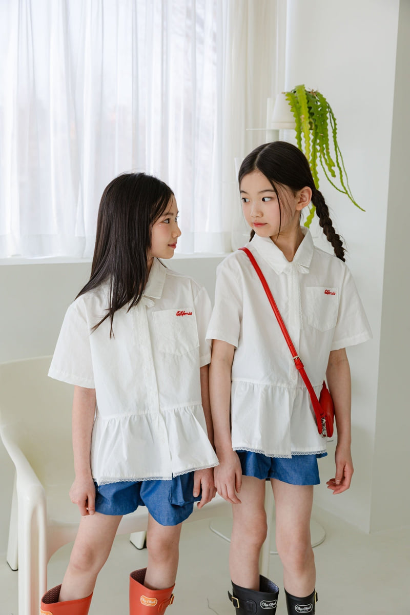 Sm2 - Korean Children Fashion - #Kfashion4kids - Lace Blouse - 6