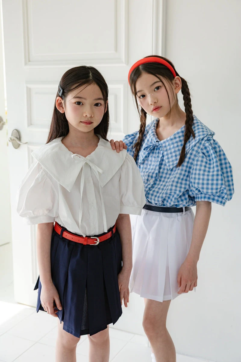 Sm2 - Korean Children Fashion - #Kfashion4kids - Marine Skirt - 5