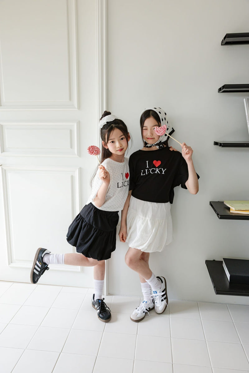 Sm2 - Korean Children Fashion - #Kfashion4kids - Heart Crop Tee - 5