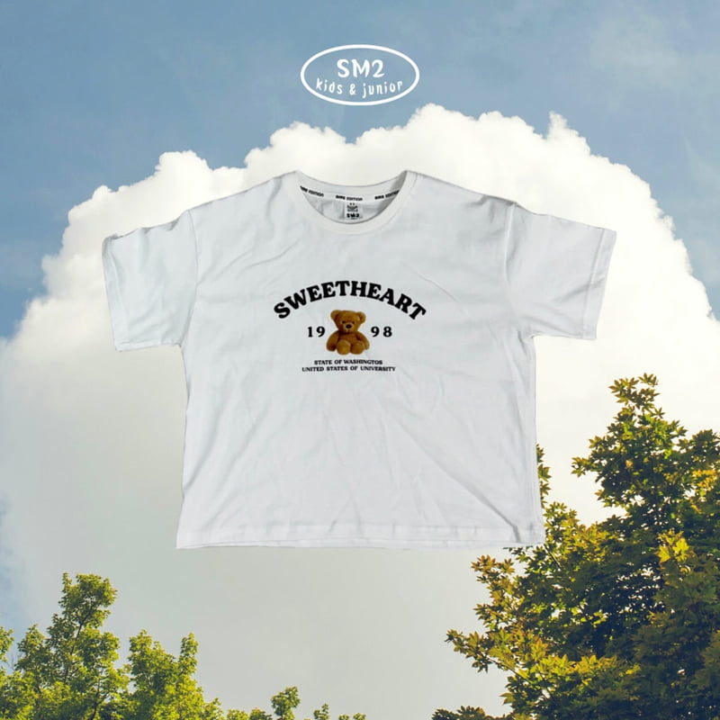 Sm2 - Korean Children Fashion - #Kfashion4kids - Teddy Bear Tee - 11