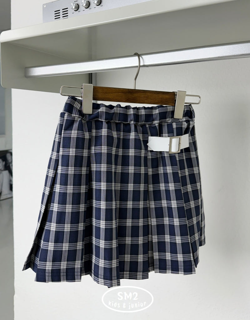 Sm2 - Korean Children Fashion - #childofig - Checked Skirt - 11