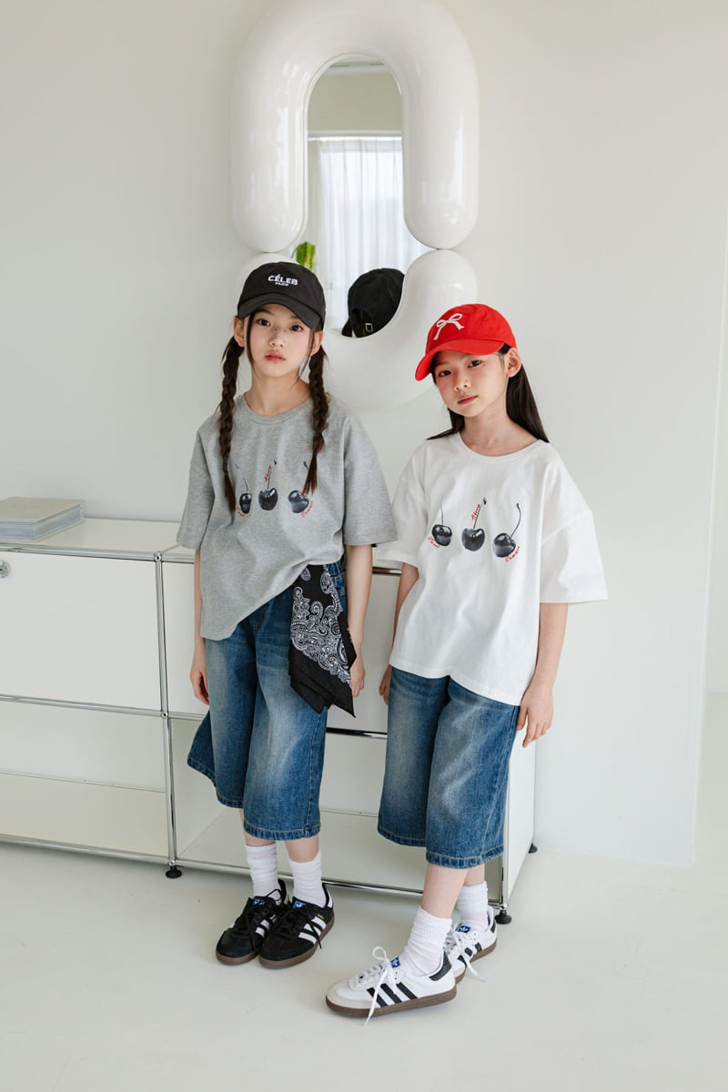 Sm2 - Korean Children Fashion - #childofig - Bermuda Denim Pants - 7