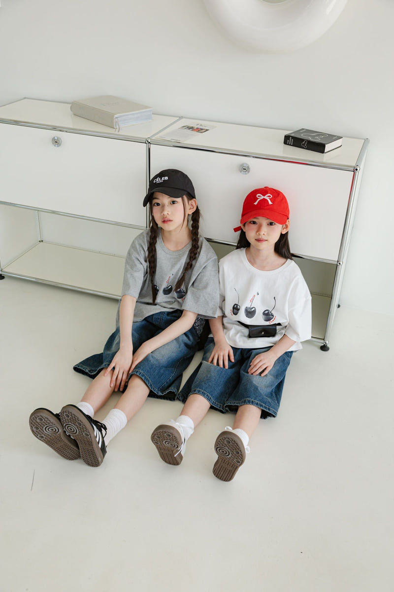Sm2 - Korean Children Fashion - #childofig - Cherry Tee - 8