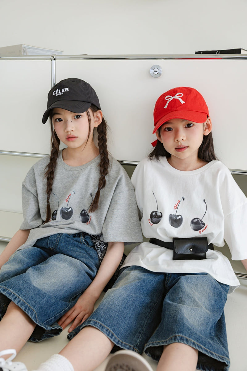 Sm2 - Korean Children Fashion - #childofig - Cherry Tee - 9
