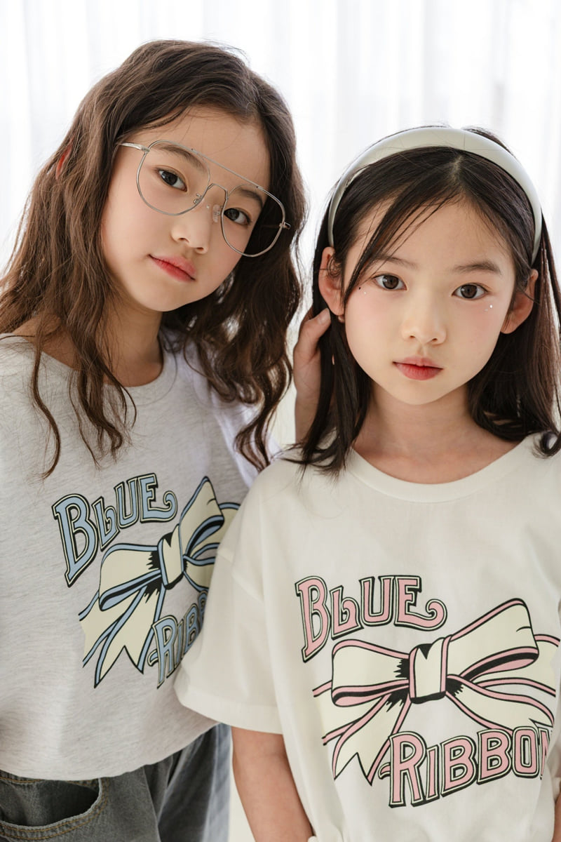 Sm2 - Korean Children Fashion - #childofig - Ribbon Crop Tee - 8