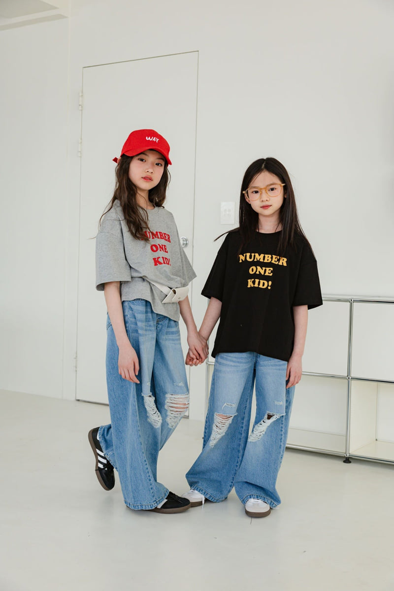 Sm2 - Korean Children Fashion - #childofig - Number One Tee - 7