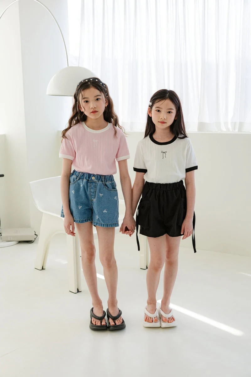 Sm2 - Korean Children Fashion - #childofig - Ribbon Rib Tee - 4
