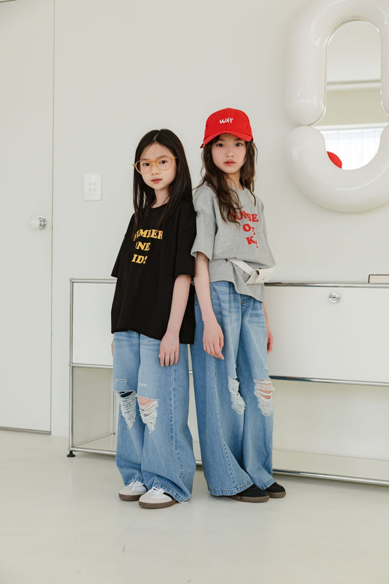 Sm2 - Korean Children Fashion - #childrensboutique - Number One Tee - 8
