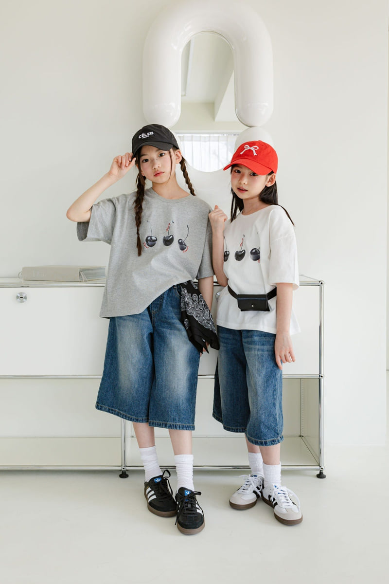 Sm2 - Korean Children Fashion - #designkidswear - Bermuda Denim Pants - 9