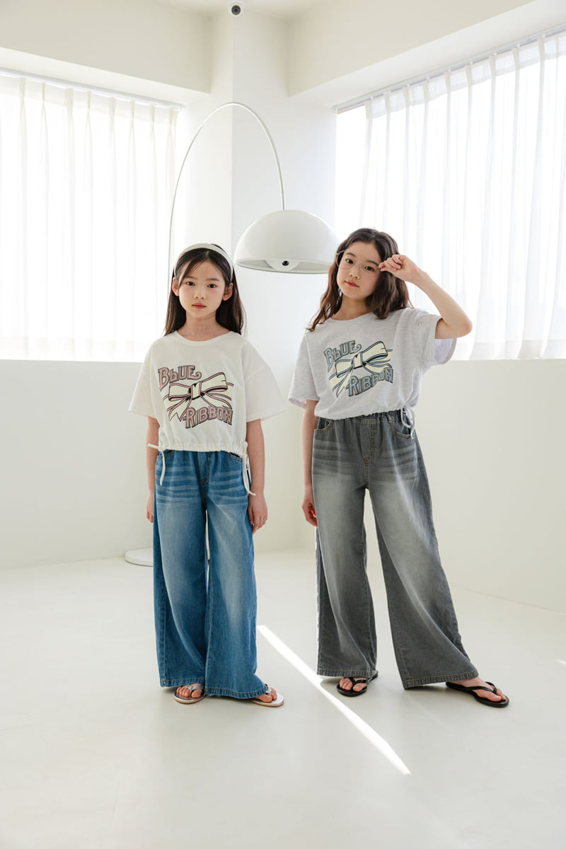 Sm2 - Korean Children Fashion - #designkidswear - Ribbon Crop Tee - 10