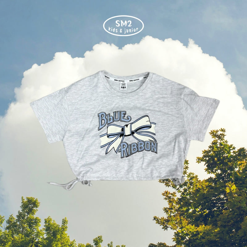 Sm2 - Korean Children Fashion - #discoveringself - Ribbon Crop Tee - 11