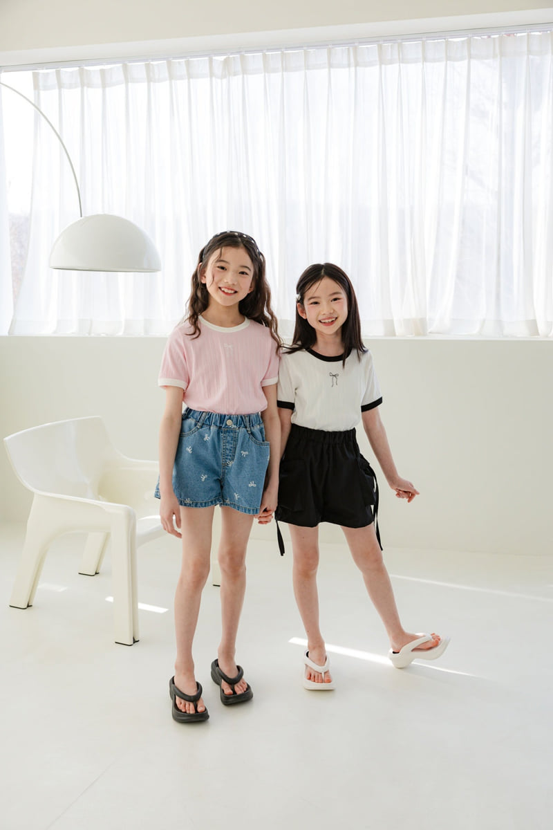 Sm2 - Korean Children Fashion - #discoveringself - Ribbon Rib Tee - 7