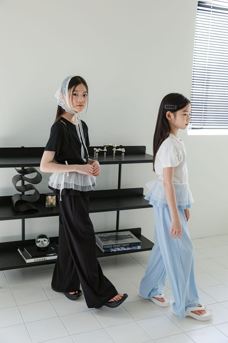 Sm2 - Korean Children Fashion - #discoveringself - Layered Skirt - 4