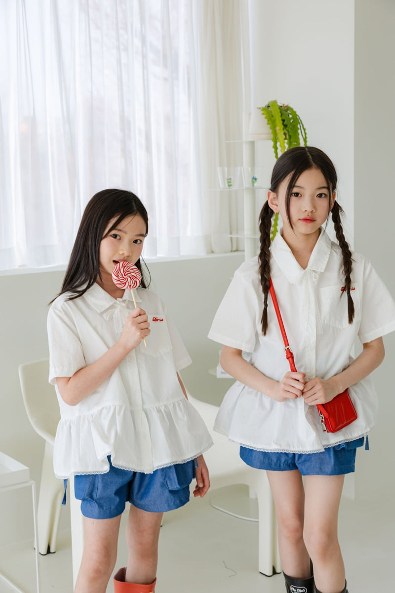 Sm2 - Korean Children Fashion - #fashionkids - Lace Blouse - 2