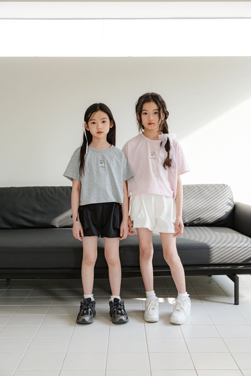 Sm2 - Korean Children Fashion - #kidsshorts - Mini Bear Tee - 3
