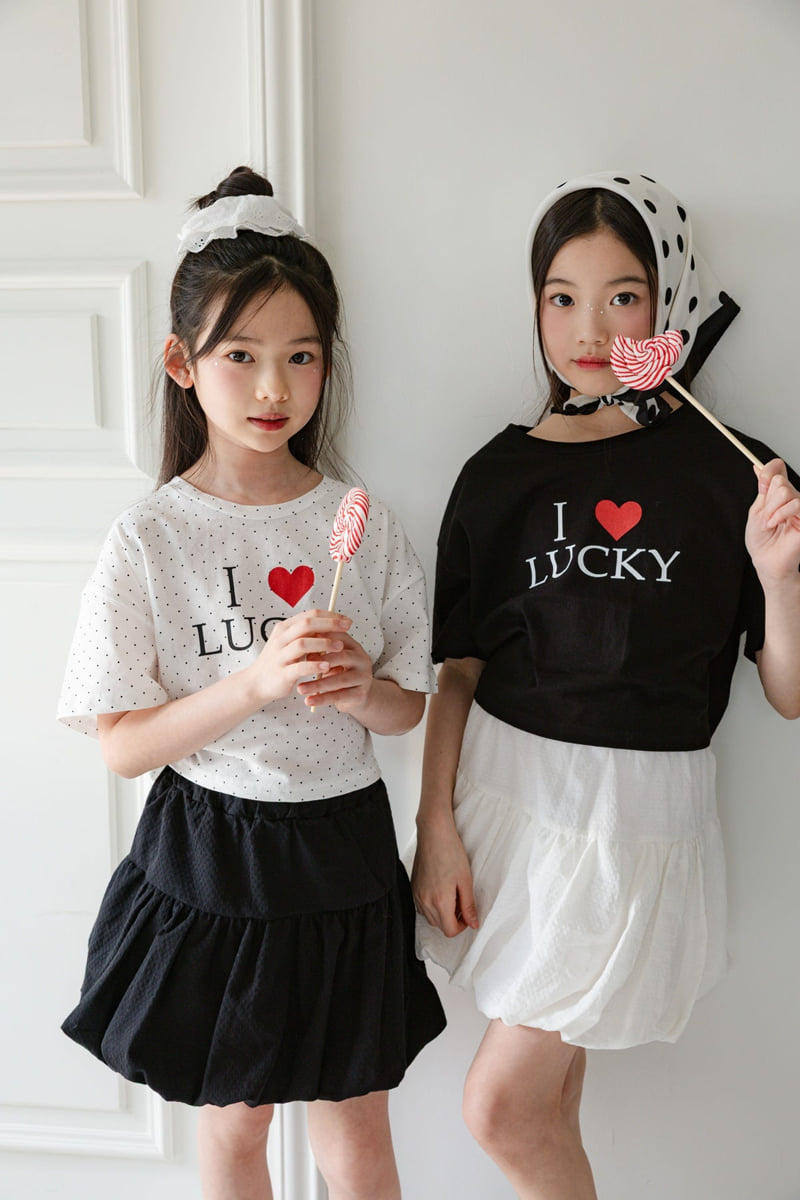 Sm2 - Korean Children Fashion - #kidsshorts - Heart Crop Tee - 2