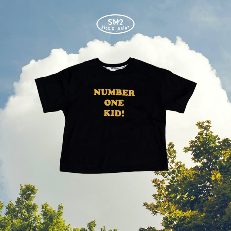 Sm2 - Korean Children Fashion - #kidsshorts - Number One Tee - 12