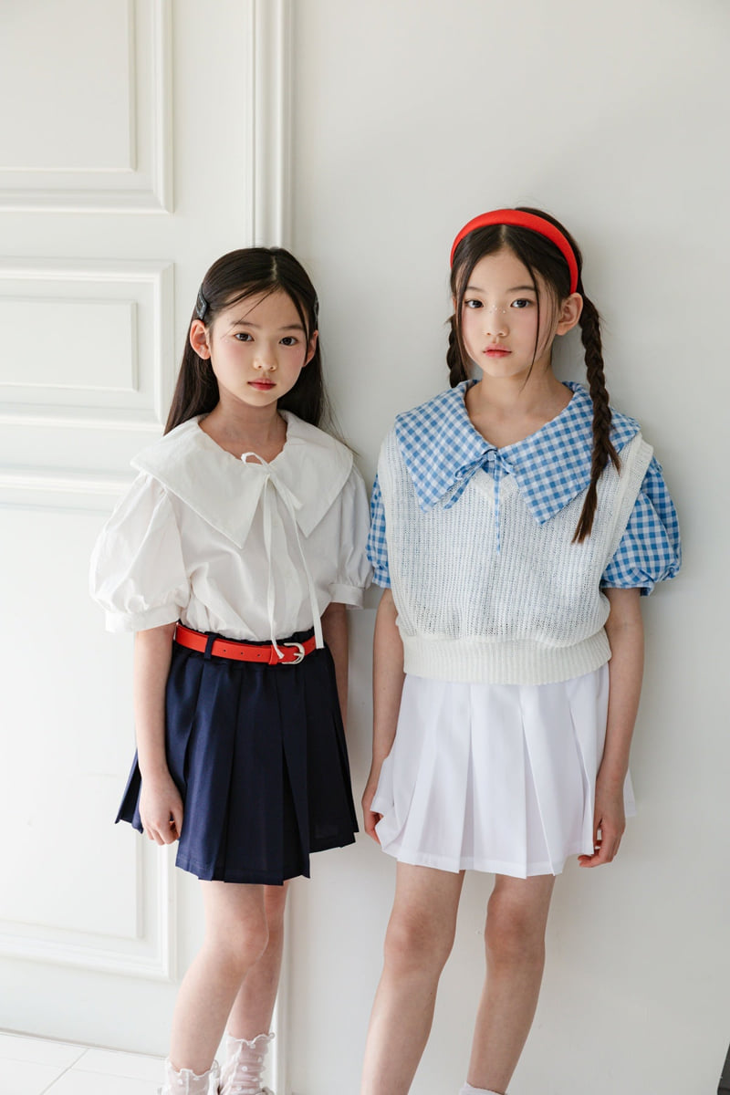 Sm2 - Korean Children Fashion - #kidsshorts - Knit Vest - 7