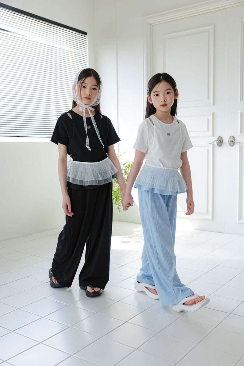 Sm2 - Korean Children Fashion - #kidzfashiontrend - Layered Skirt - 7