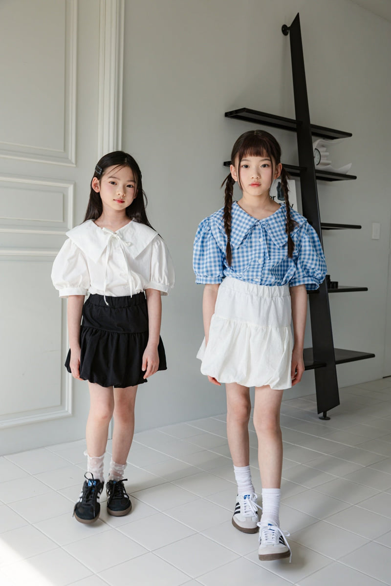Sm2 - Korean Children Fashion - #kidzfashiontrend - Big Collar Blouse - 6